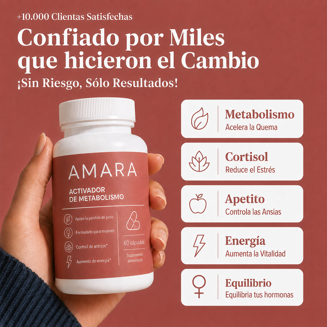 CÁPSULAS ADELGAZANTES MENOPAUSIA: Recupera tu figura y energía