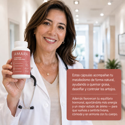 CÁPSULAS ADELGAZANTES MENOPAUSIA: Recupera tu figura y energía
